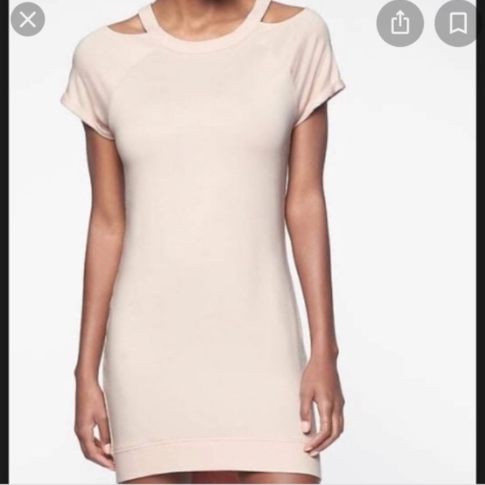Athleta Shaka Cold Shoulder Dress